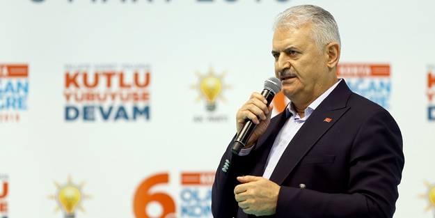 Başbakan Yıldırım'dan Konya kongresinde Erbakan vurgusu