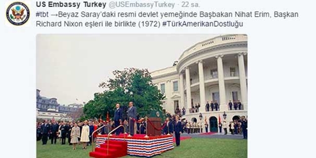 Başbakan 'Zevzekler' dediği ABD Büyükelçiliği'nden açıklama geldi!