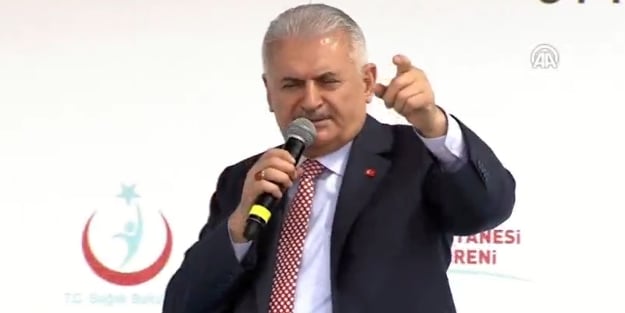 Başbakan Yıldırım'dan Macron'a tepki: Sana bu görevi kim verdi?