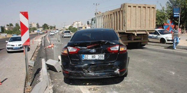 Başbakan’ın konvoyunda kaza: 2 polis yaralı