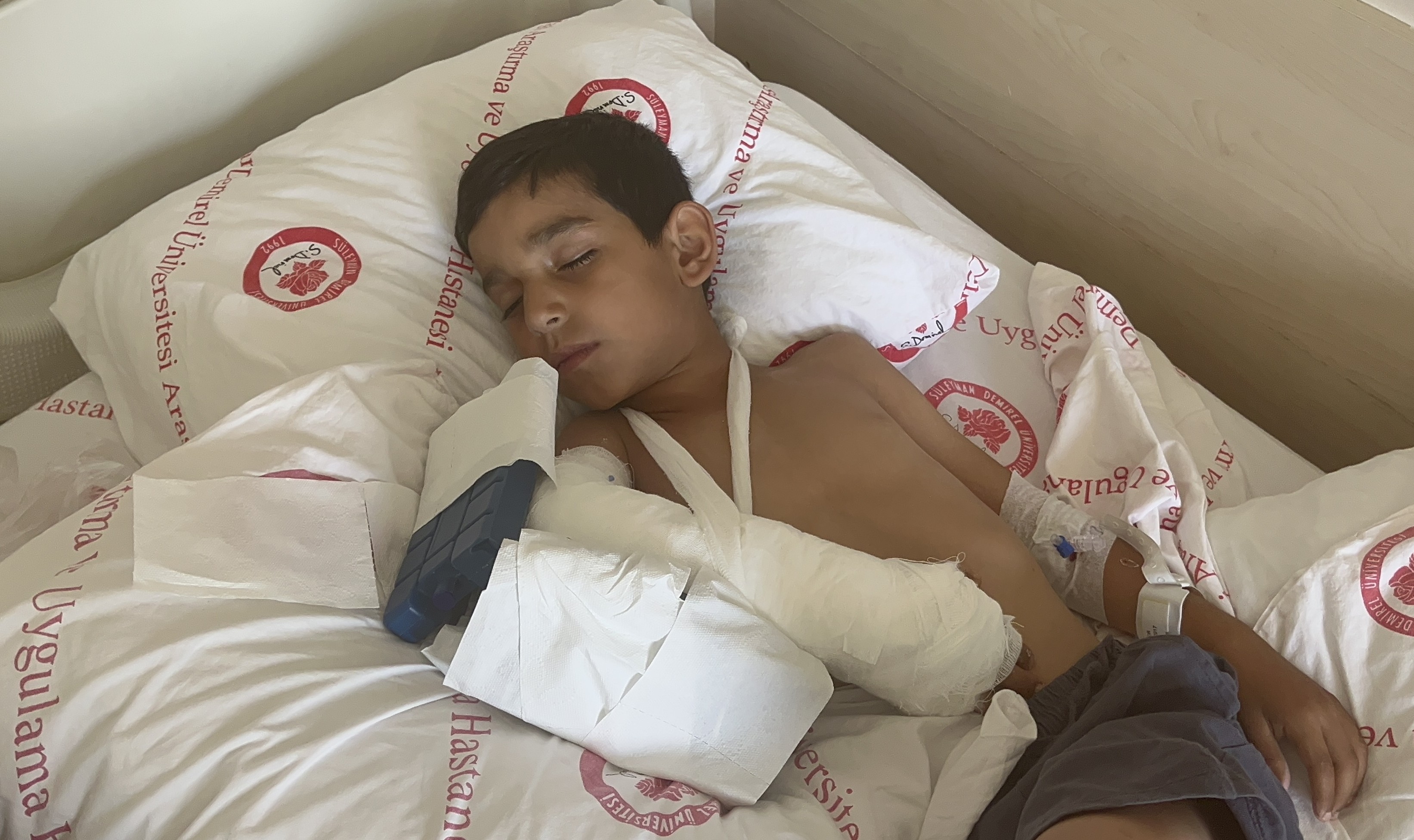 Başıboş köpekler 7 yaşındaki çocuğa saldırdı