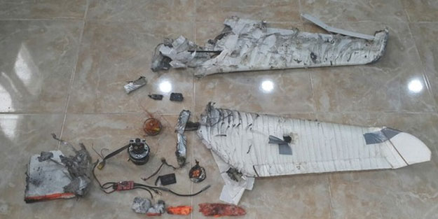 Başika'da DAEŞ'e ait İHA vuruldu!