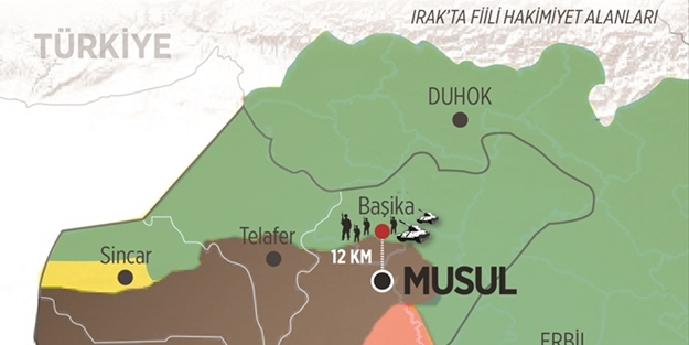 Başika'daki mücahitler Musul operasyonuna hazır