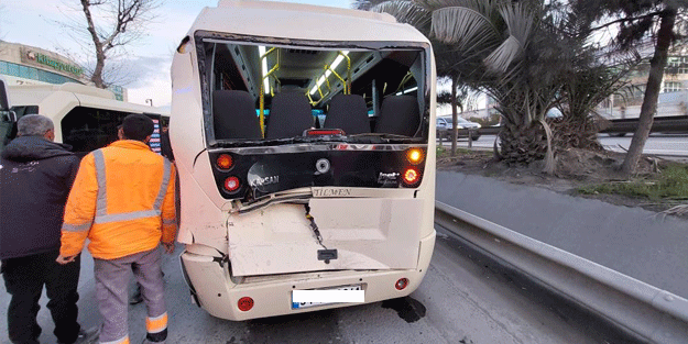 Basın Ekspres'te korkutan kaza