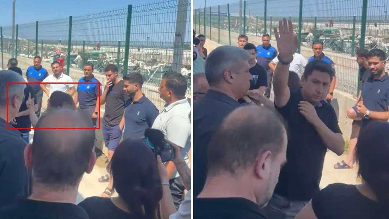 Basın Yayın Müdürü görüntüleri perdeledi! CHP'li başkan esnafı çocuk gibi azarladı