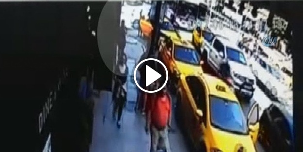 Başına kurşun isabet eden turistin son görüntüleri kamerada