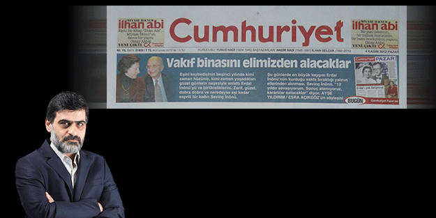 Basını kendi şahsi çıkarları için bakın nasıl kullanıyorlar! Kemalist cumhuriyet hortumcu İnönü ailesinin sesi oldu