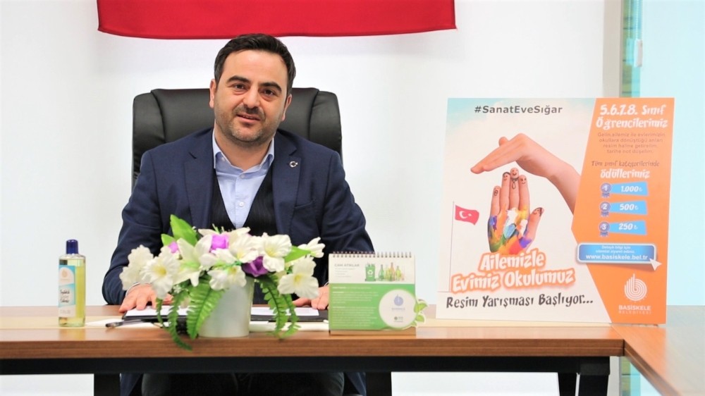 Başiskele Belediyesi’nden “Evde Kal” resim yarışması 