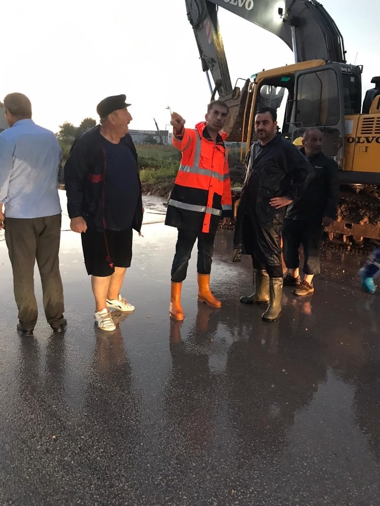 Başiskele Belediyesinden yağmur seferberliği 