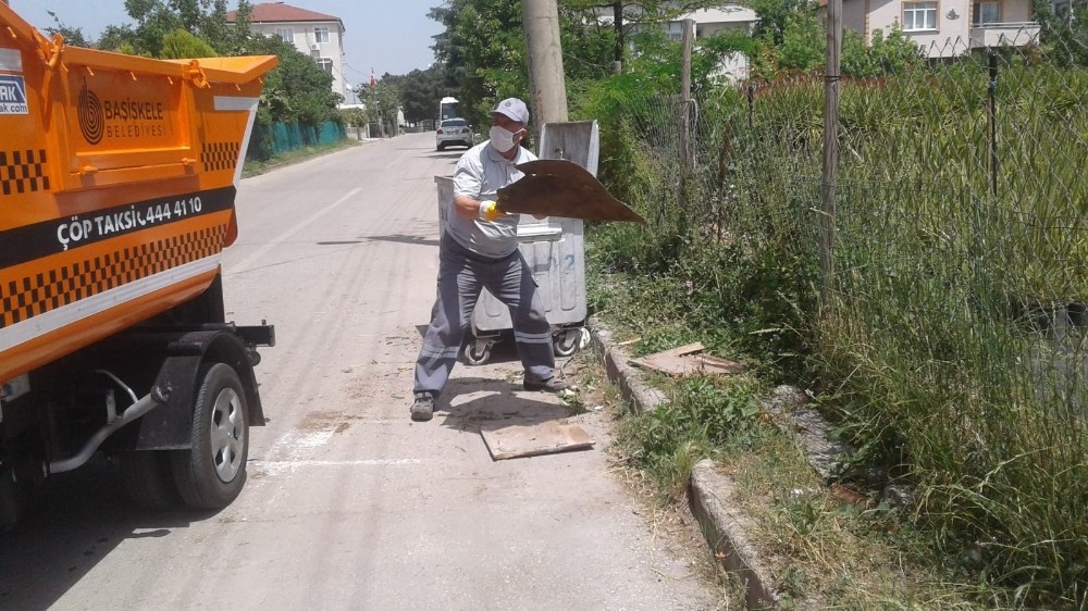Başiskele’de bayram temizliği başladı 