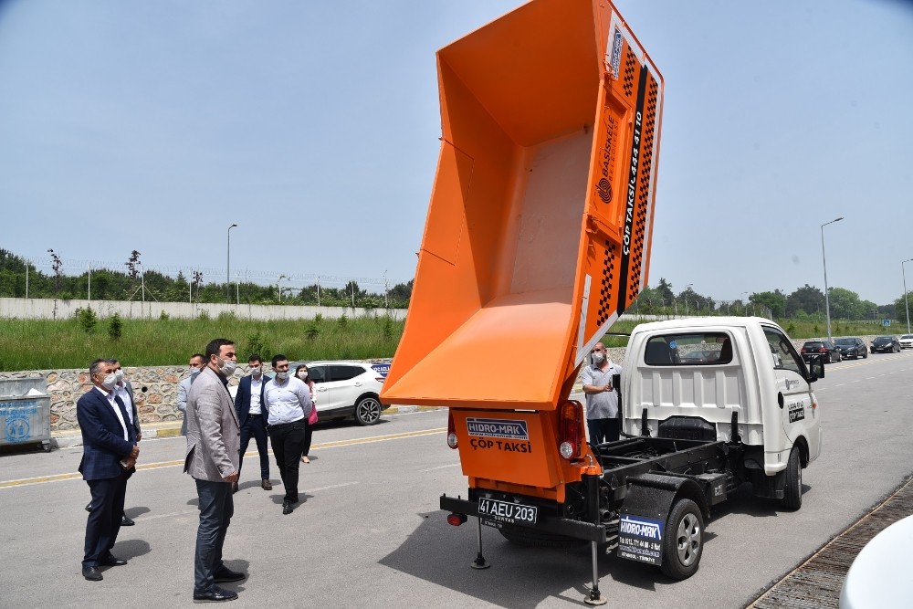 Başiskele’de “Çöp Taksi” hizmete girdi 