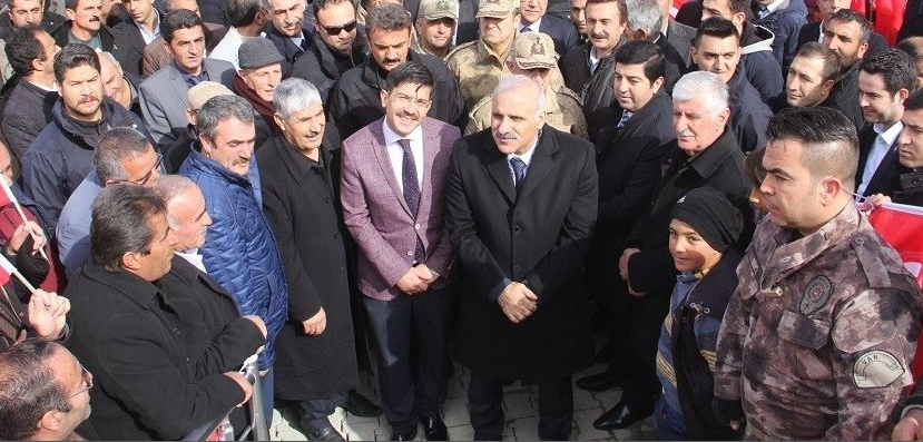 Başkale’de Afrin şehitleri için mevlid okutuldu