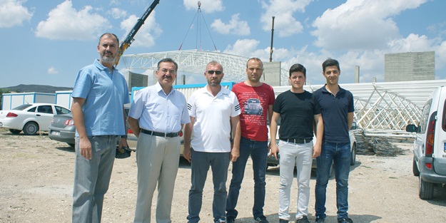 Başkan Acehan, Belediye Lojistik Merkezi projesini inceledi