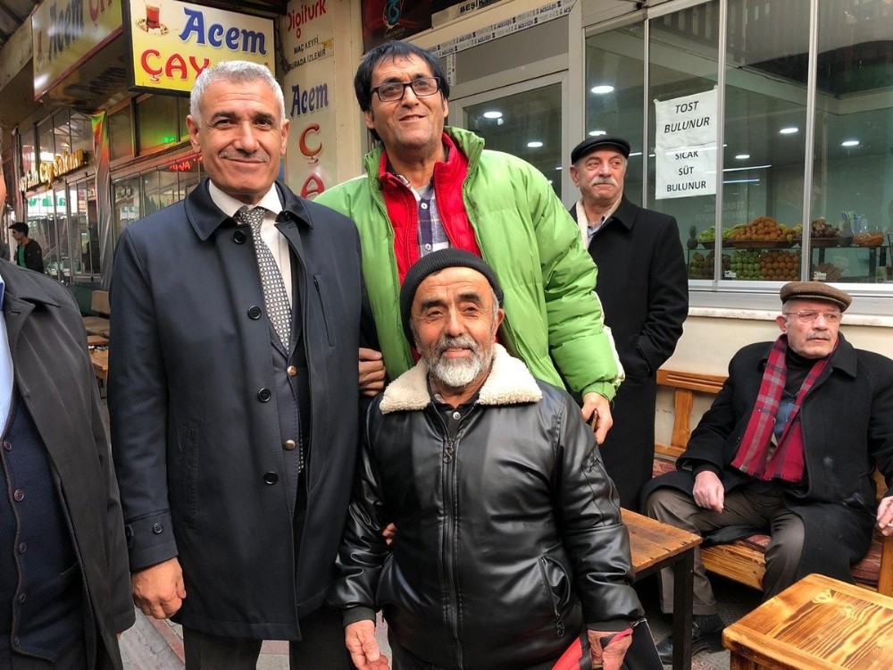 Başkan adayı Güder, esnaflarla bir araya geldi 