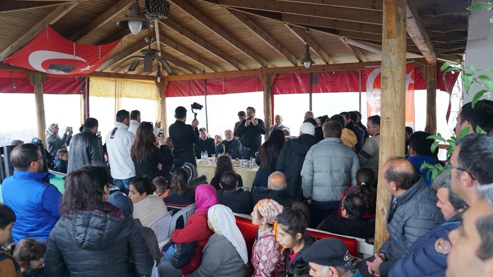 Başkan adayı Yazıcı’ya coşkulu karşılama 