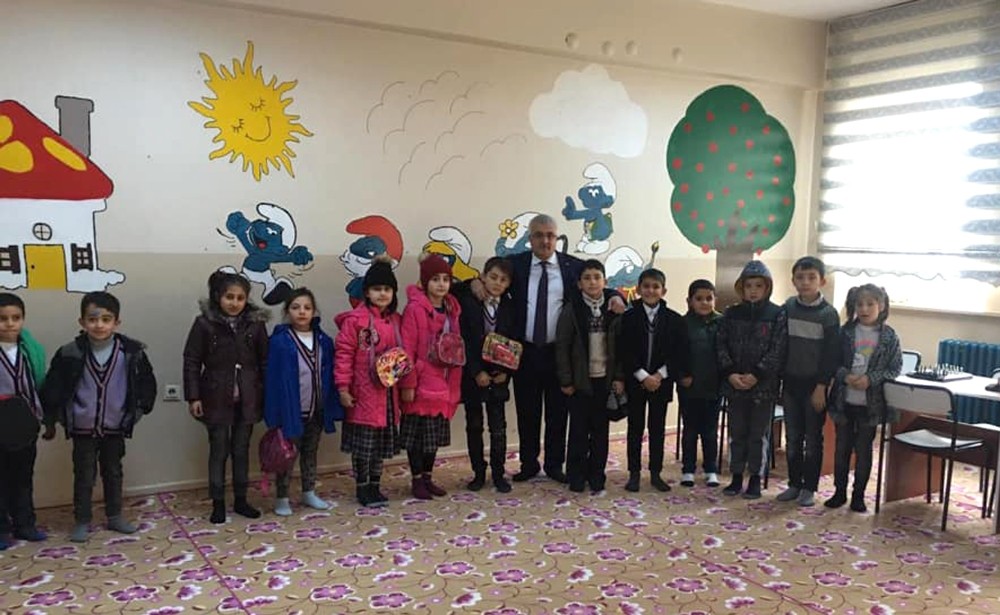 Başkan Ahmet Dölekli, eğitime desteğini sürdürüyor 