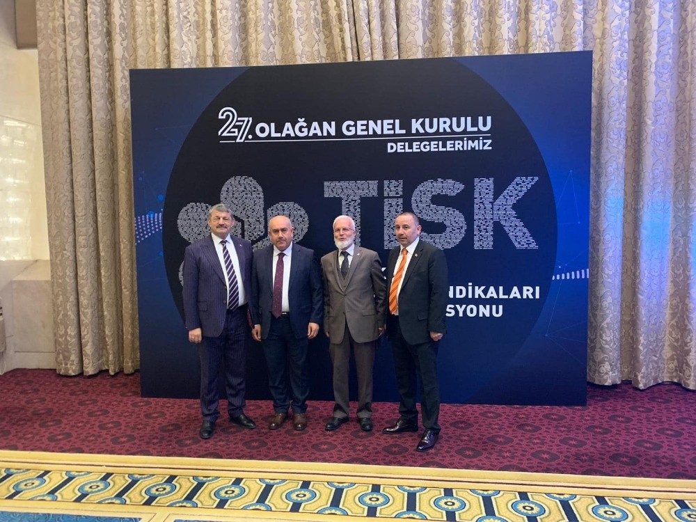 Başkan Akın, TİSK 27. Olağan Genel Kuruluna Katıldı 
