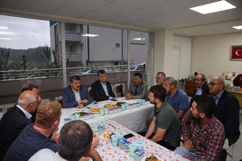 Başkan Akın, vatandaşlarla bir araya geldi 