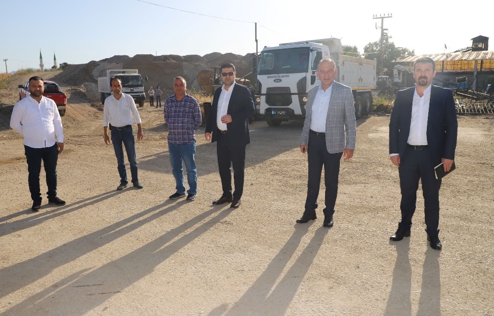 Başkan Akın’dan yoğun mesai 