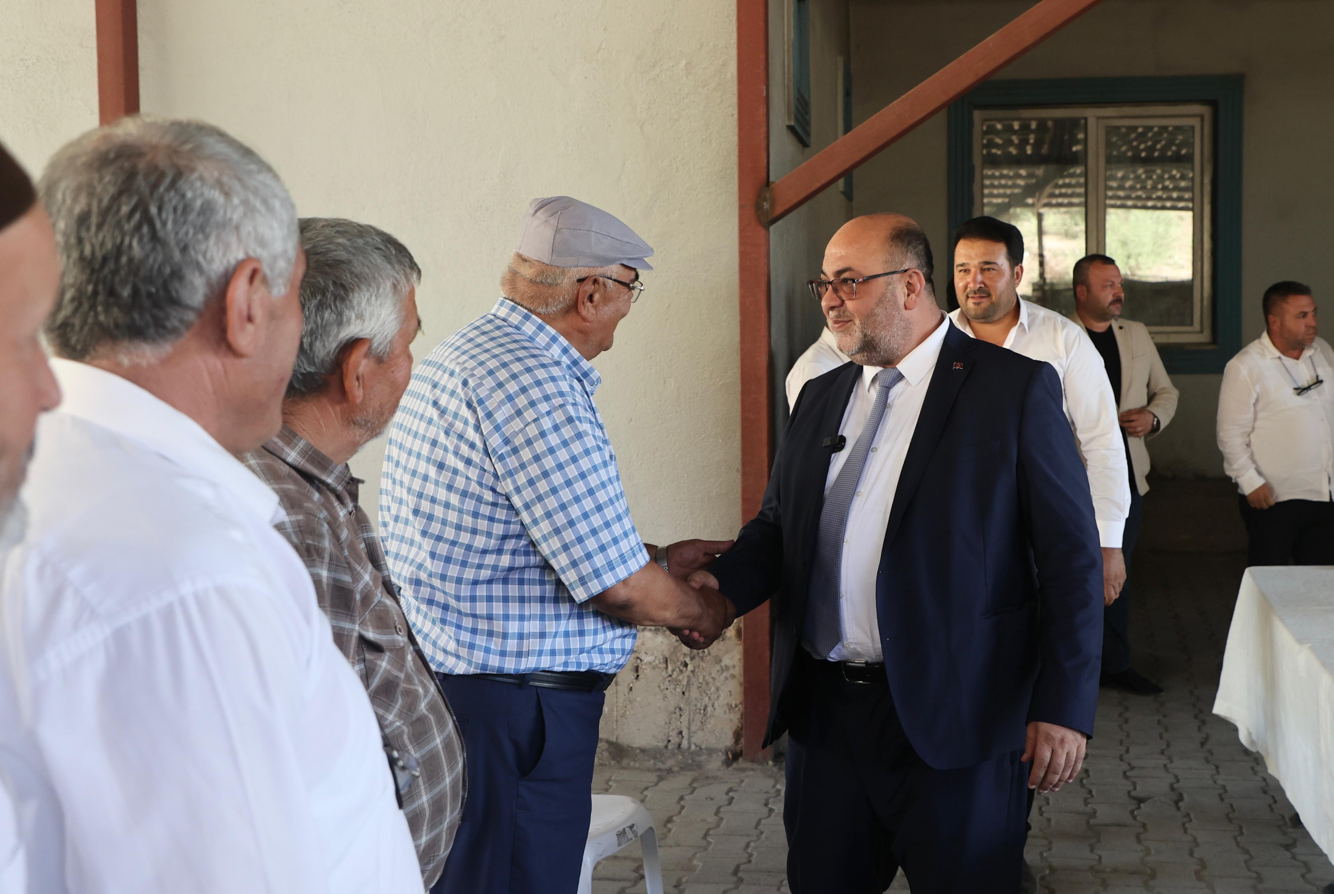 Başkan Akpınar, Baydemirli Mahallesi'nde vatandaşlarla buluştu