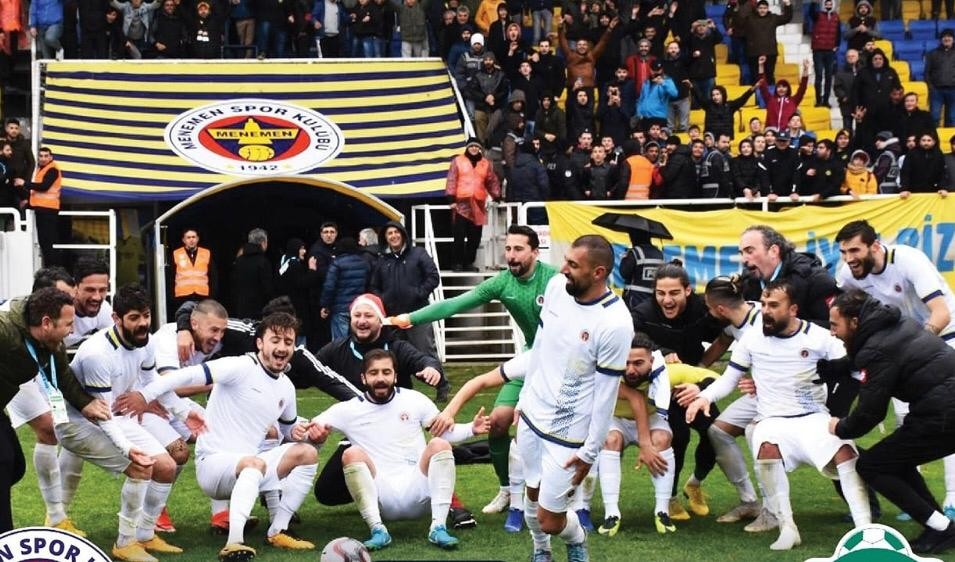 Başkan Aksoy’un prim sözüne karşılık Menemen Belediyespor gol oldu yağdı 