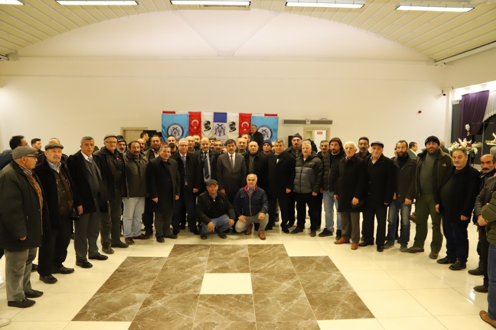 Başkan Aksun istişare toplantılarına devam ediyor 