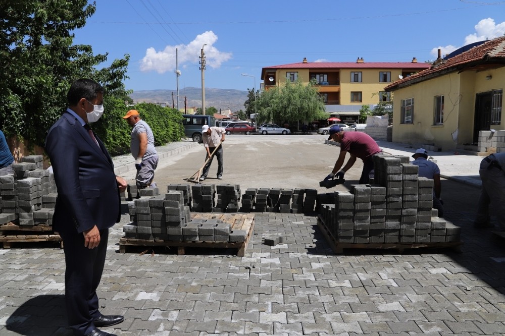 Başkan Aksun, yol genişletme çalışmalarını yerinde inceledi 