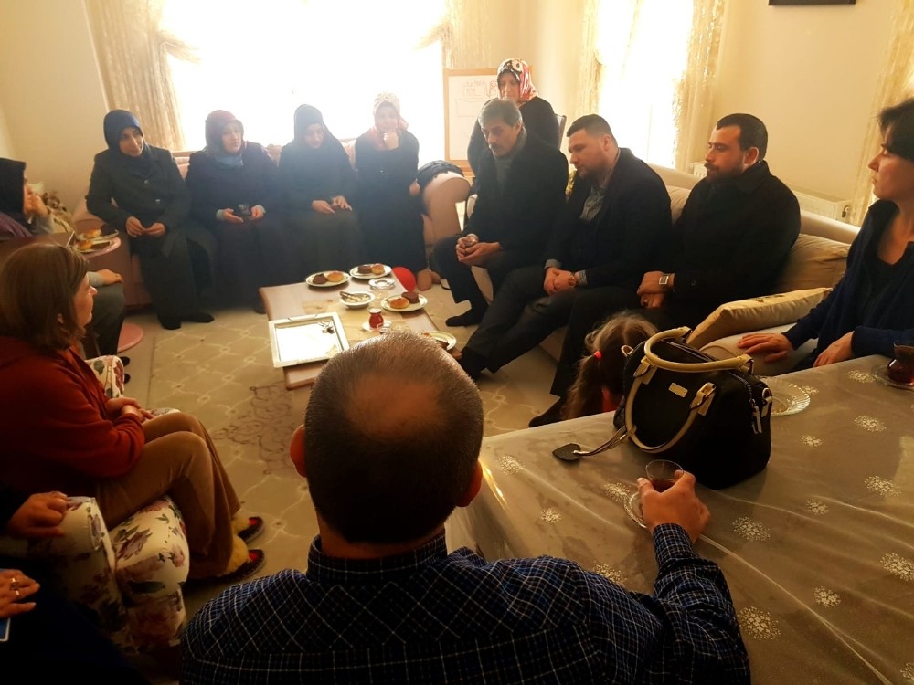 Başkan Alemdar, ev ziyaretlerine devam ediyor 