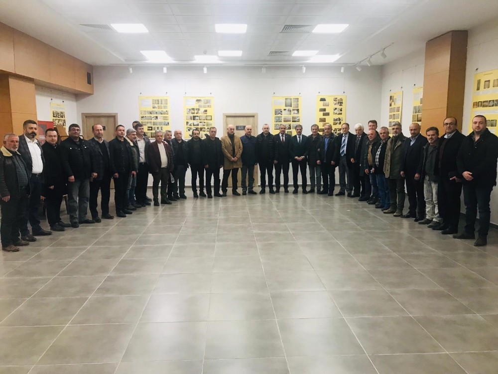 Başkan Alemdar misafirlerini ağırladı 