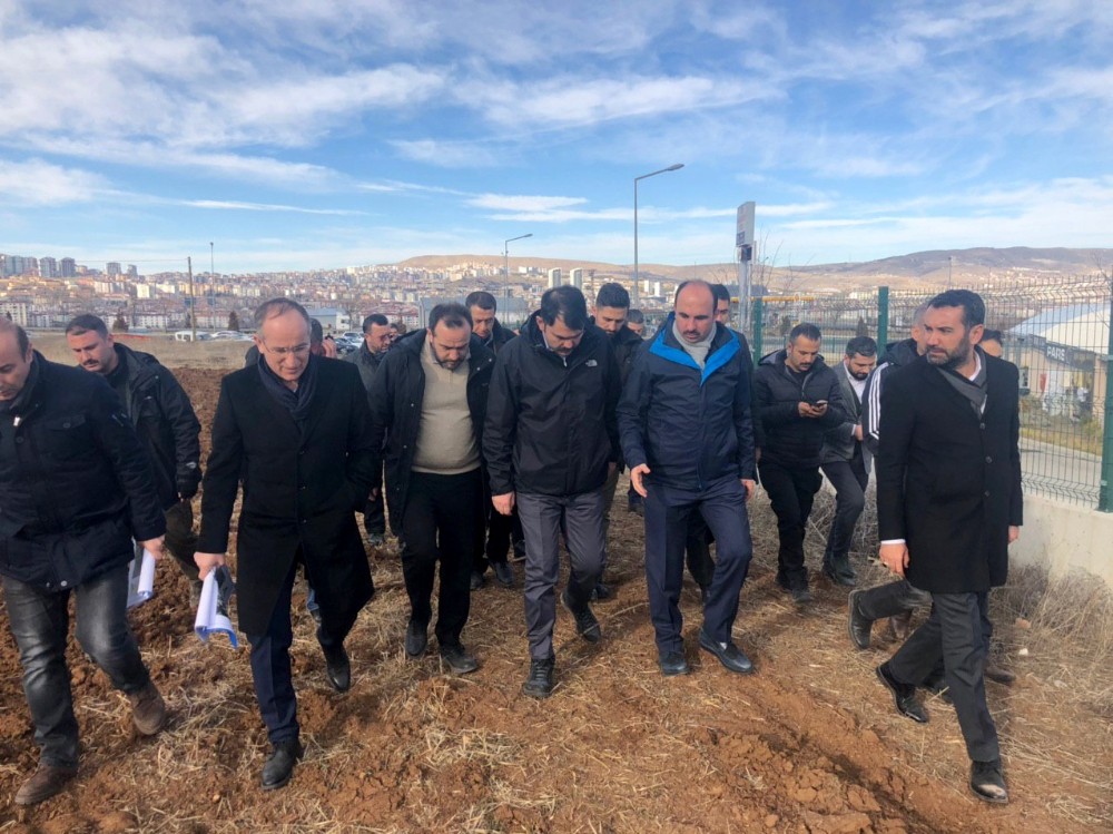 Başkan Altay deprem bölgesini ziyaret etti 