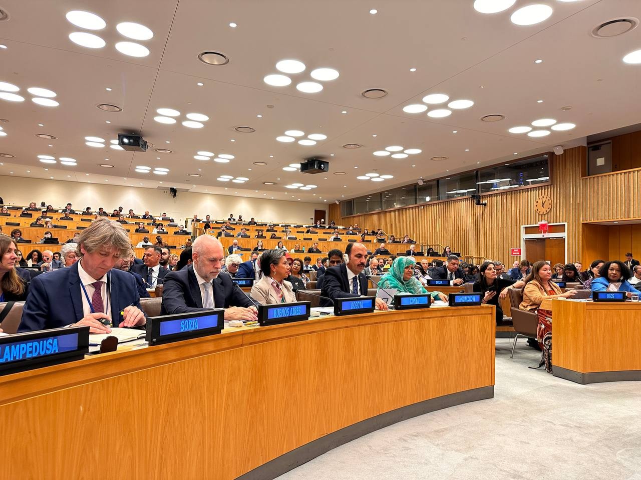 Başkan Altay: Dünyada açlığın ve yoksulluğun ortadan kaldırılmasını en güçlü şekilde desteklemeliyiz