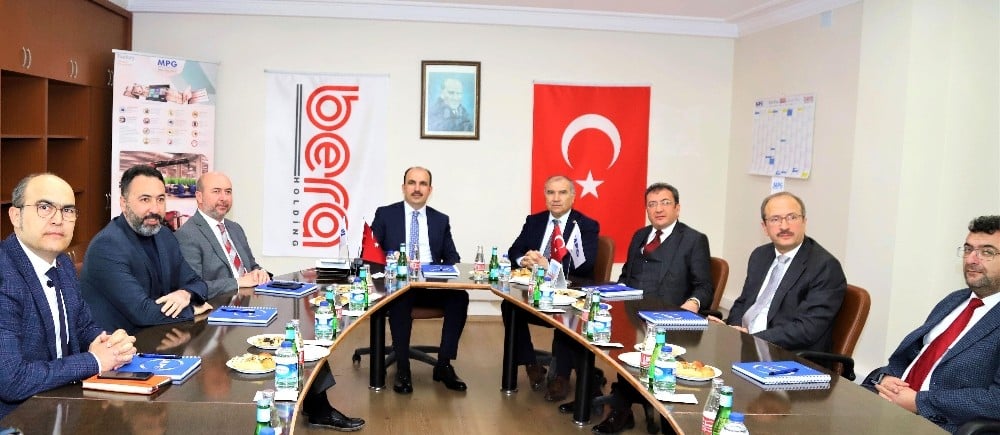 Başkan Altay ve Pekyatırmacı’dan Bera Holding’in Konya’daki üretim tesislerine ziyaret 