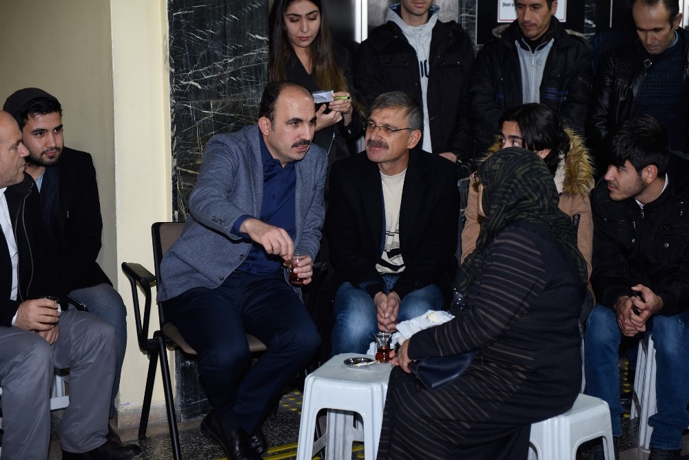 Başkan Altay yeni yılın ilk gününde vatandaşlarla buluştu 