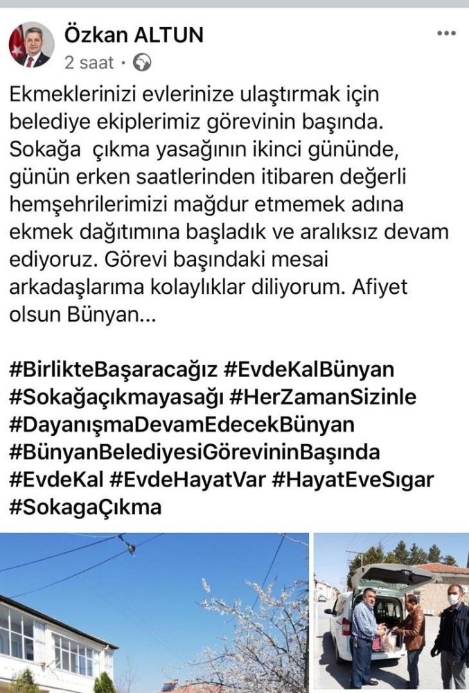 Başkan Altun, 