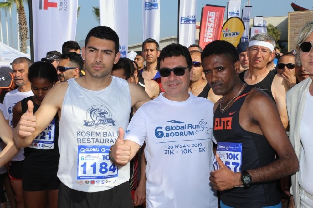 Başkan Aras, Gglobal Run’da koştu 