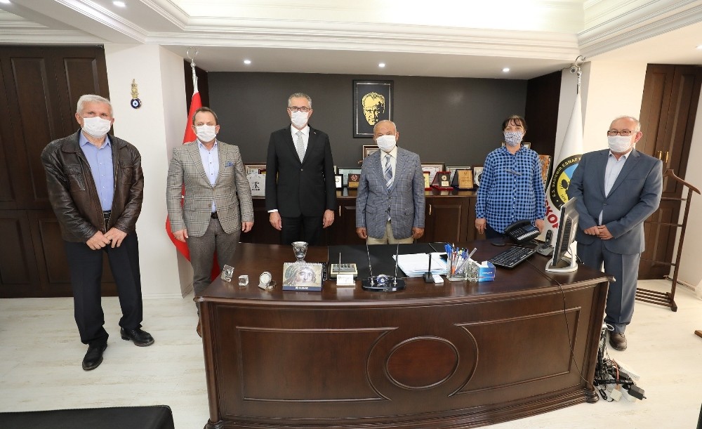 Başkan Arda’dan esnaf temsilcilerine destek ziyareti 