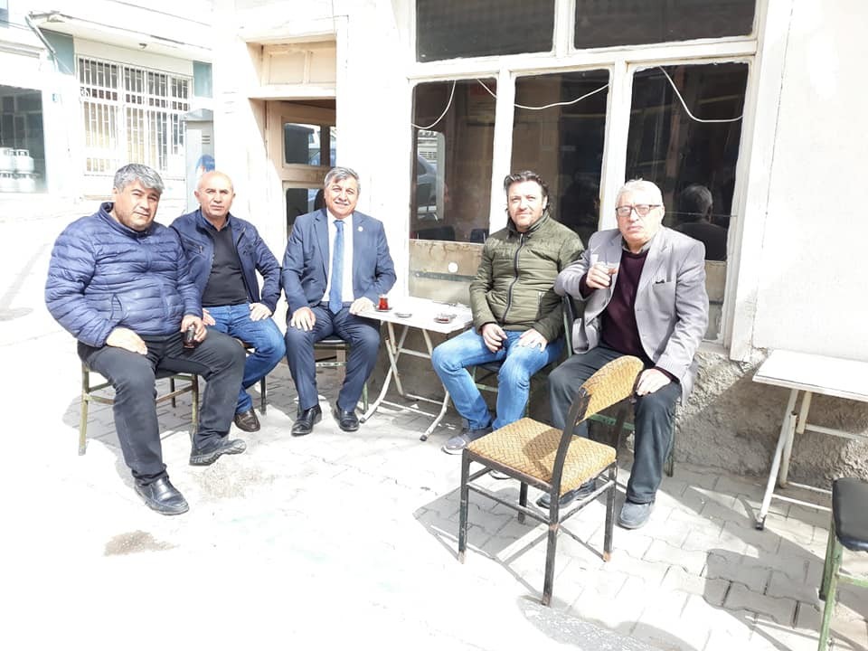 Başkan Arif Teke’den esnaf ziyareti 