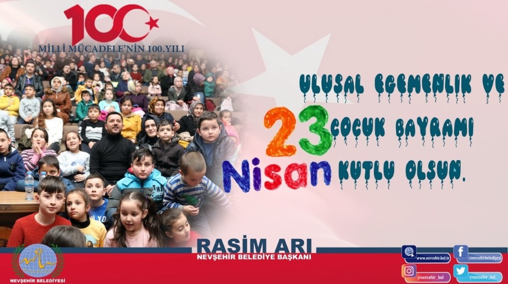 Başkan Arı’nın 23 Nisan Ulusal Egemenlik ve Çocuk Bayramı mesajı 