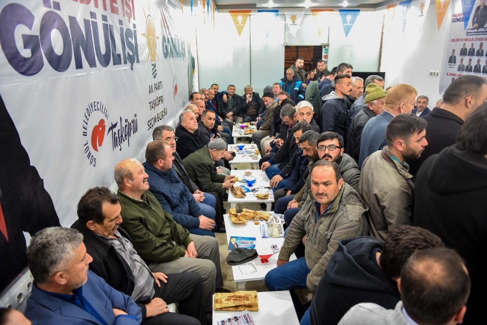 Başkan Arslan: “Taşköprü’de 2-3 sene sonra işsizlik konuşulmayacak” 