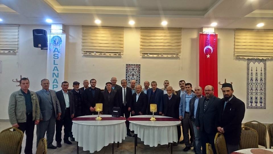 Başkan Asaf Akar 15 yıldır çalıştığı personelleriyle vedalaştı 