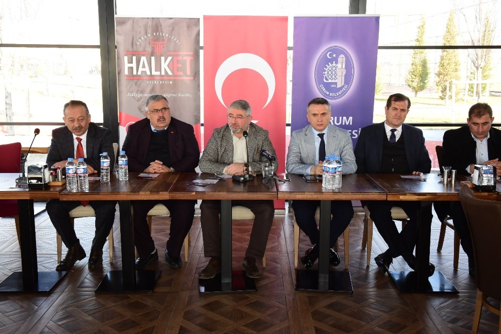 Başkan Aşgın, kasaplarla bir araya geldi 