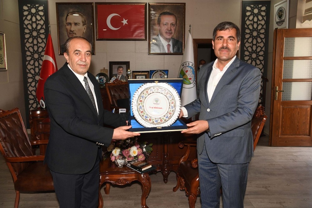 Başkan Asya, DSİ Bölge Müdürü Şahna’yı ağırladı 