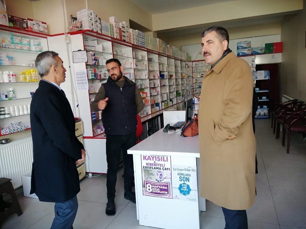 Başkan Asya’nın esnaf ziyareti 