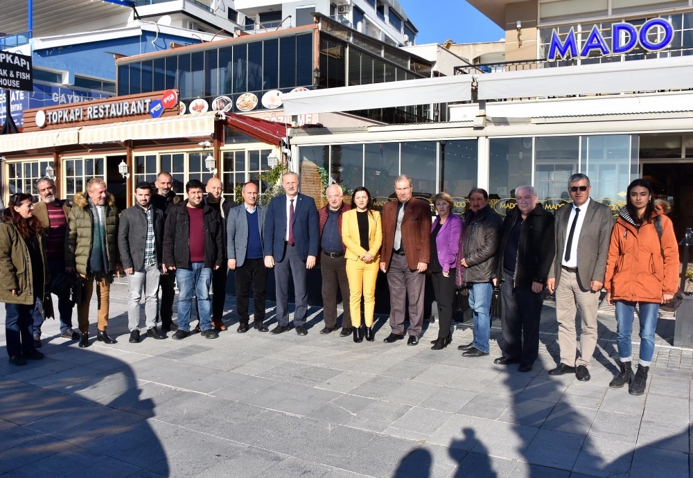 Başkan Atabay, gazetecilerle kahvaltıda buluştu 