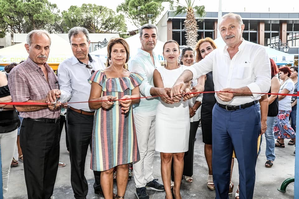 Başkan Atabay, resim sergisinin açılışını gerçekleştirdi 