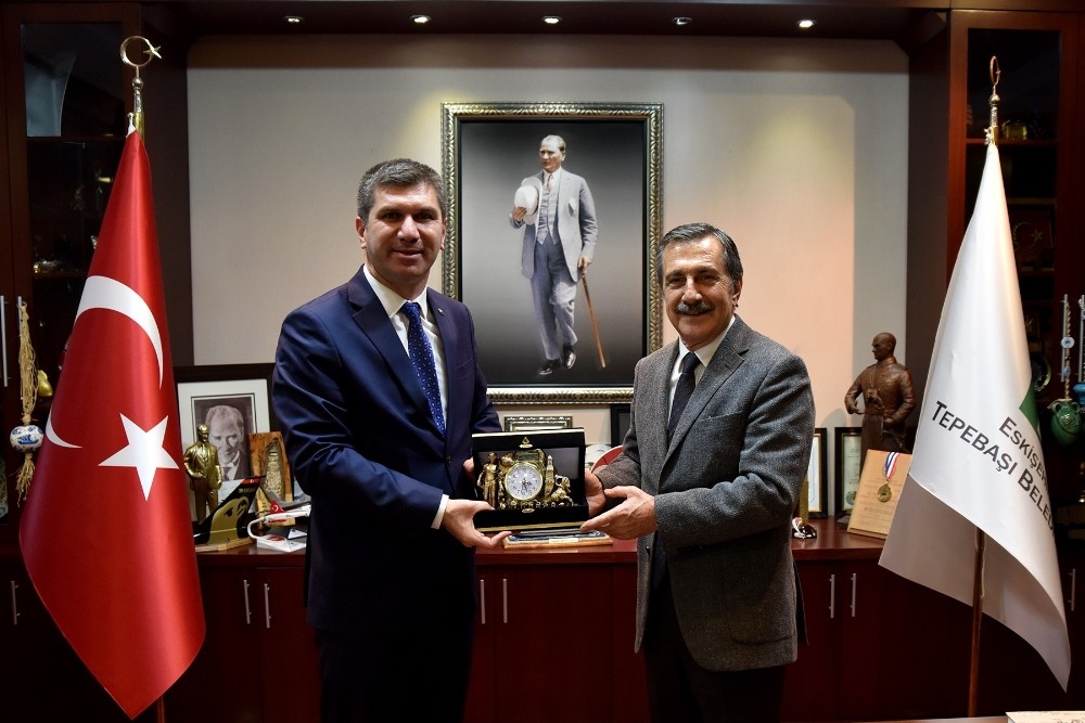 Başkan Ataç, Burdur Belediye Başkanı Ercengiz’i ağırladı 