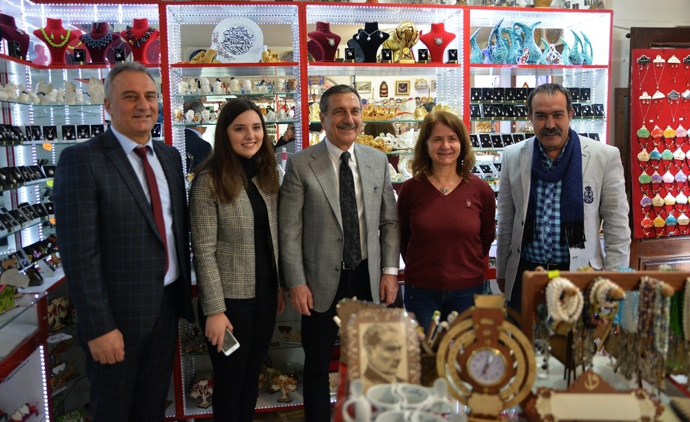 Başkan Ataç esnaf ziyaretlerini sürdürüyor 