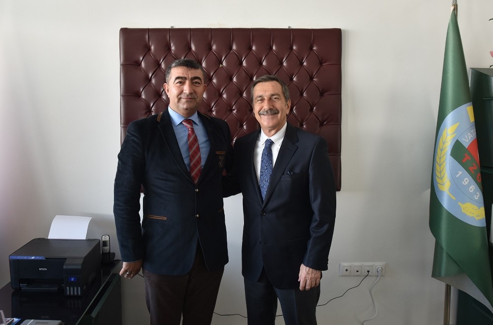 Başkan Ataç’tan Erol’a hayırlı olsun ziyareti 