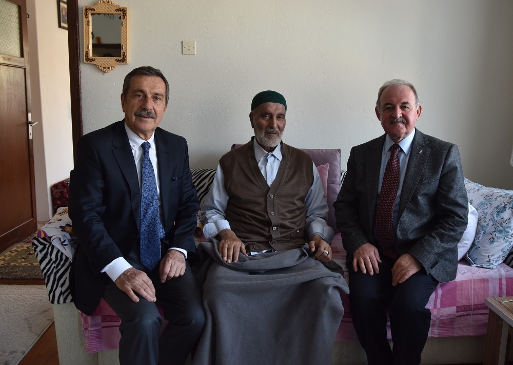 Başkan Ataç’tan geçmiş olsun ziyaretleri 