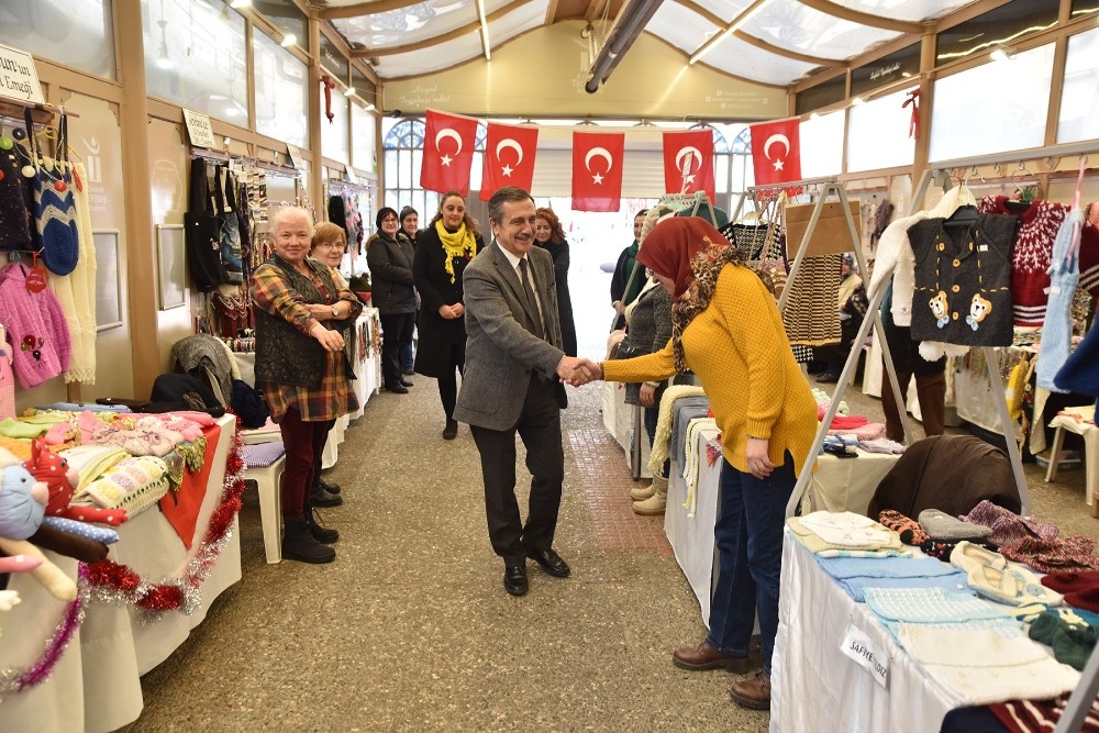 Başkan Ataç’tan Hanımeli Sokak ziyareti 